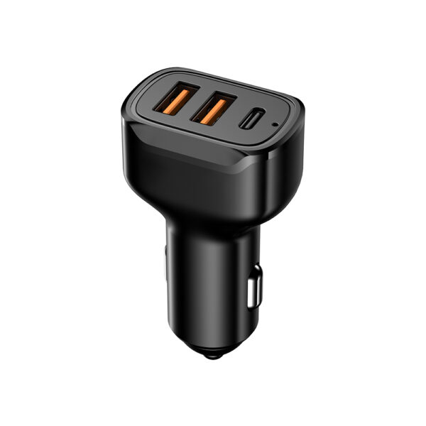 PowerDrive Triple Port Premium Autolader 32W (2x USB-A + USB-C)
