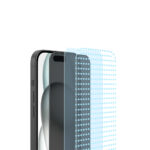 Privacy Screenprotector iPhone 16/15 - Edge to Edge Premium Glas - Afbeelding 4