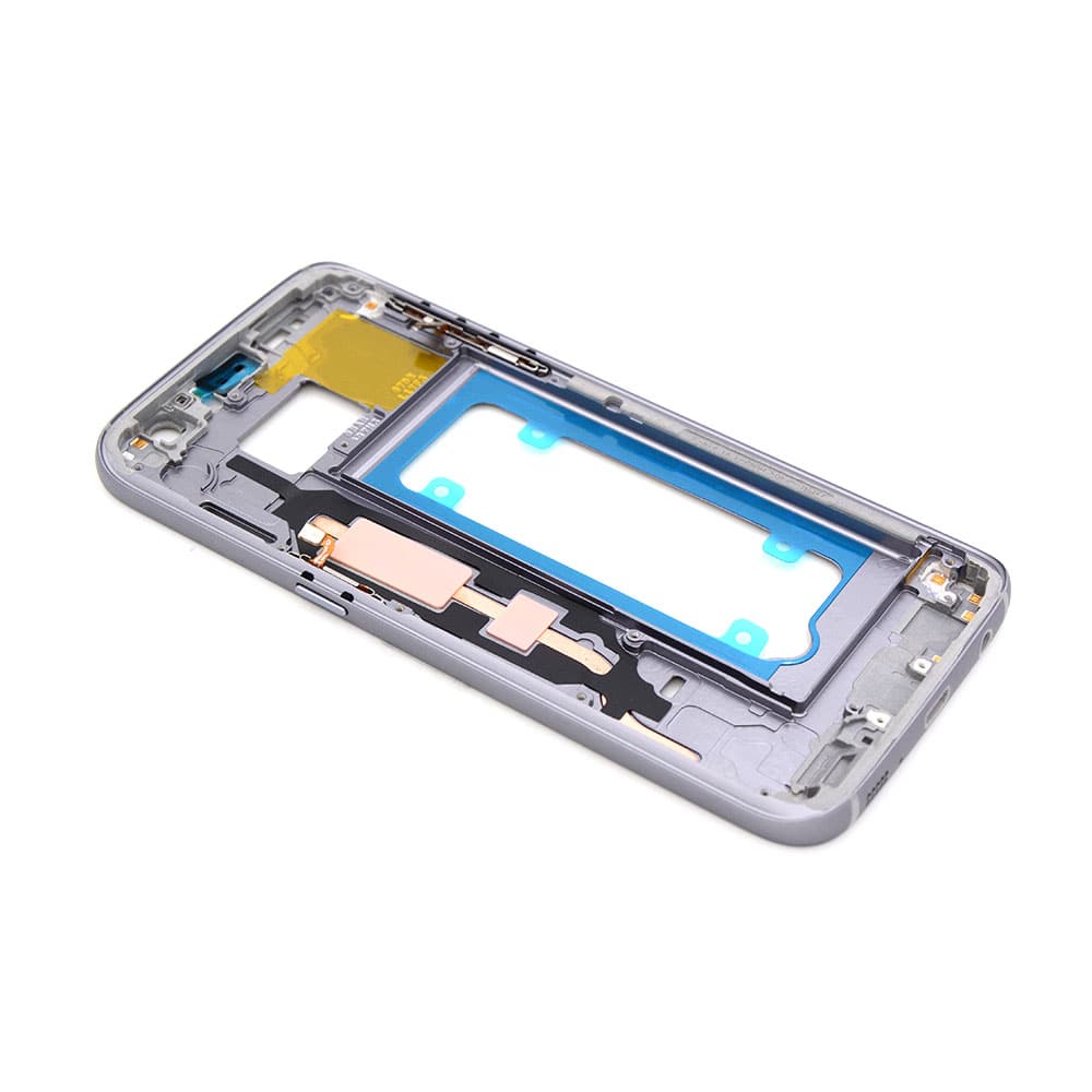 sag930f301b_1-2.jpg Samsung Galaxy S7 Achterkant Premium - OEM-Equivalent Zwart - Afbeelding 1