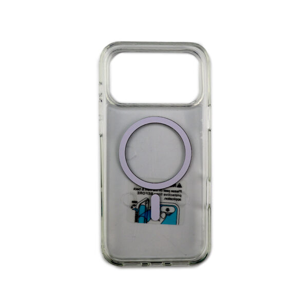 iPhone 17 Pro ShockShield Premium Hardcase met Magnetics Grijs
