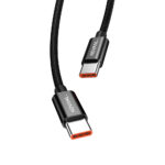 Premium USB-C naar USB-C Kabel 240W - 1,5M Zwart - Afbeelding 3