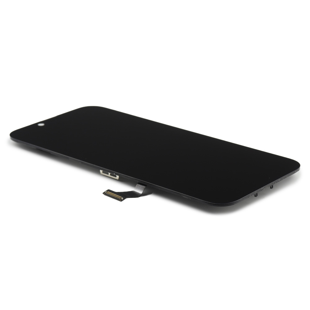 xLvzS4CK3bp6ZZc9GH0zHPsZp6Jjrm-metaVjkwOVo0STMzWF8xLmpwZw-1-1.jpg iPhone 14 OLED Display Premium Zwart - Origineel Kwaliteit - Afbeelding 1